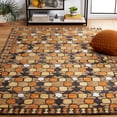 thumbnail image 2 of SAFAVIEH Aspen Vincent Geometric Area Rug, Light Yellow/Orange, 6' x 9', 2 of 8