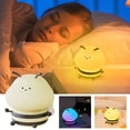 thumbnail image 1 of Venta Exclusiva, Luz de abejita que acaricia la cabecera de la cama, luz suave y bonita, luz para dormir, luz nocturna colorida con carga USB Akmoler, 1 of 9