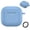 Blue, variant on Silicone Earbud Charging Case Cover Compatible with AirPods 5, One-Piece Shock-Absorbing Protective Sleeve with Keychain Carabiner