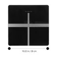 thumbnail image 2 of TEHAUX 1Pc Precise Body Scale Black Electronic Weight Scale with Automatic Induction for Home, 2 of 7
