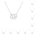 thumbnail image 3 of Minnieouse DIY collar del zodiaco regalo de amigos ajustable cómodo Ins a prueba de óxido superficie lisa accesorio de moda cáncer plata Type1 NO1, 3 of 6