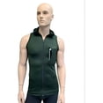 thumbnail image 1 of Playera Hoody Maschile Cierre Lycra Compresión, 1 of 1