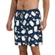 thumbnail image 2 of Fotbe Swan Trajes de Baño Estampados para Hombre, Shorts de Verano de Secado Rápido, Ropa de Playa, Bañadores-Large, 2 of 6