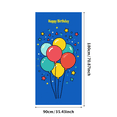 thumbnail image 1 of Colorful Balloons Birthday Banner Festive Party Supplies Happy Birthday Decorations Photography Props Backdrop Background Celebration Decor, 1 of 4