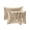Khaki_059, variant on NovaStitch Satin Pillowcase with Envelope Closure Soft Cooling Anti-Aging Skin & Hair Friendly for Women Men