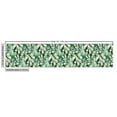 thumbnail image 3 of Ambesonne Abstract Fabric by the Yard Upholstery, Swirly Stripes Surreal Art, 1 Yard, Green Teal Pastel Green, 3 of 5