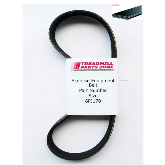 Treadmillpartszone Replacement Exercise Equipment Drive Belt Part Number 6PJ170