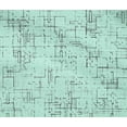 thumbnail image 5 of oneOone Cotton Flex Aquamarine Fabric Geometric Diy Clothing Quilting Fabric Print Fabric By Yard 40 Inch Wide-RV, 5 of 6
