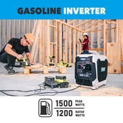 Pulsar 1,500 Watt Quiet Portable Inverter Generator, Quiet, Parallel Ready