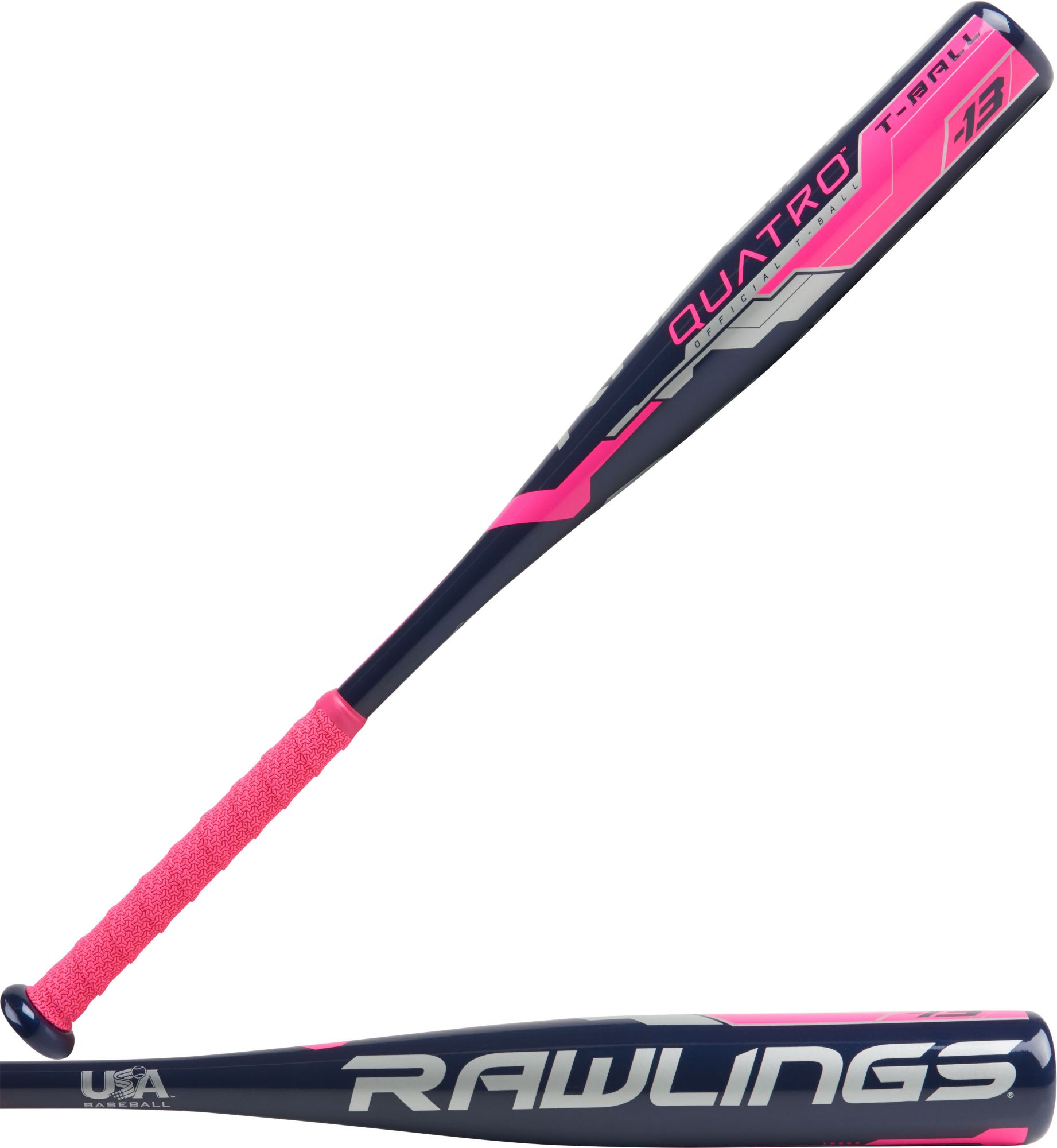 Rawlings Girls' Quatro TBall Bat 2018 (13)