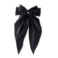 thumbnail image 6 of AYYUFE Non-Slip Tight Elegant Exquisite Spring Clip Chinese Style Big Bow Ribbon Decor Spring Hairpin Hair Accessories, 6 of 8