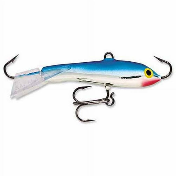 Rapala Jigging Rap 02 Freshwater Fishing Jig 1/8oz Chrome Blue