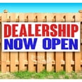 thumbnail image 1 of Dealership Now Open 13 oz Vinyl Banner With Metal Grommets, 1 of 4