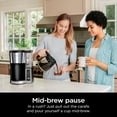 thumbnail image 3 of Ninja Cafetière Programmable de 12 Tasses, 2 Styles d'Infusion, Plaque Chauffante Réglable, Réservoir d'Eau de 60 Oz, Infusion Différée - Noir/acier Inoxydable, 3 of 7