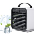 thumbnail image 3 of Billuyoard Ventilador enfriador de aire portátil Mini aire acondicionado USB aire de escritorio ligero de 3 colores Electrodomésticos blanco, 3 of 6