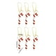 thumbnail image 3 of Adorno colgante para árbol de Navidad | Colgante de bastón de caramelo | Bola de plástico para decoración navideña, ideal para el árbol de Navidad, fiestas y eventos, 3 of 6