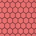 thumbnail image 1 of Ahgly Tapis d'Intérieur Lavable en Machine Carré Rouge, 4 Pieds Carré, 1 of 7