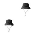 thumbnail image 1 of Jumpingount Sombrero de cubo, gorra de pescador, protección para la cabeza de verano, accesorios de Camping multiusos, dulce regalo, gorras de Gris 2piezas, 1 of 6