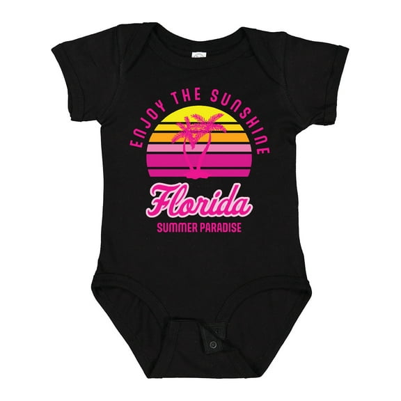 Inktastic Enjoy the Sunshine Florida Summer Paradise Boys or Girls Baby Bodysuit