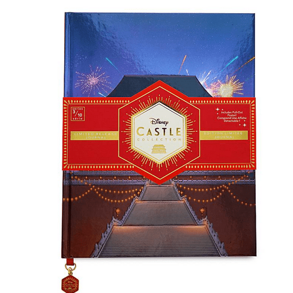 Disney Castle Collection Mulan Imperial Palace Limited Journal New