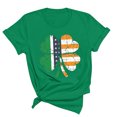 thumbnail image 5 of Fewfanhot Womens T Shirts St Patrick's Day Shirt Women: Funny Irish Shamrock Paddy's Day T-Shirt Casual Crewneck Short Sleeve, 5 of 5