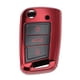 thumbnail image 1 of Funda de Llave de Auto de Silicona Roja TPU Única para VW Golf 7 Mk7 Tiguan Touran T-Roc T-Cross Polo Jetta Caddy - Funda de Control Remoto de 3 Botones, 1 of 6