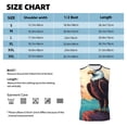 thumbnail image 6 of Pofeuu Cartoon Iceberg Bald Eagle Print Men's Muscle T-Shirt, Sleeveless, Muscle Tank, Classic Muscle Tee Top For Men Casual Sleeveless Muscle T-Shirt Trendy Clothes-Large, 6 of 7
