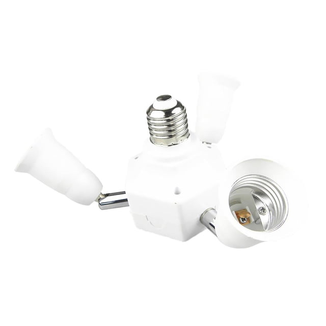 Adaptador de enchufe E27 Accesorios es de iluminación instalación Gloria Convertidor adaptador de portalámparas