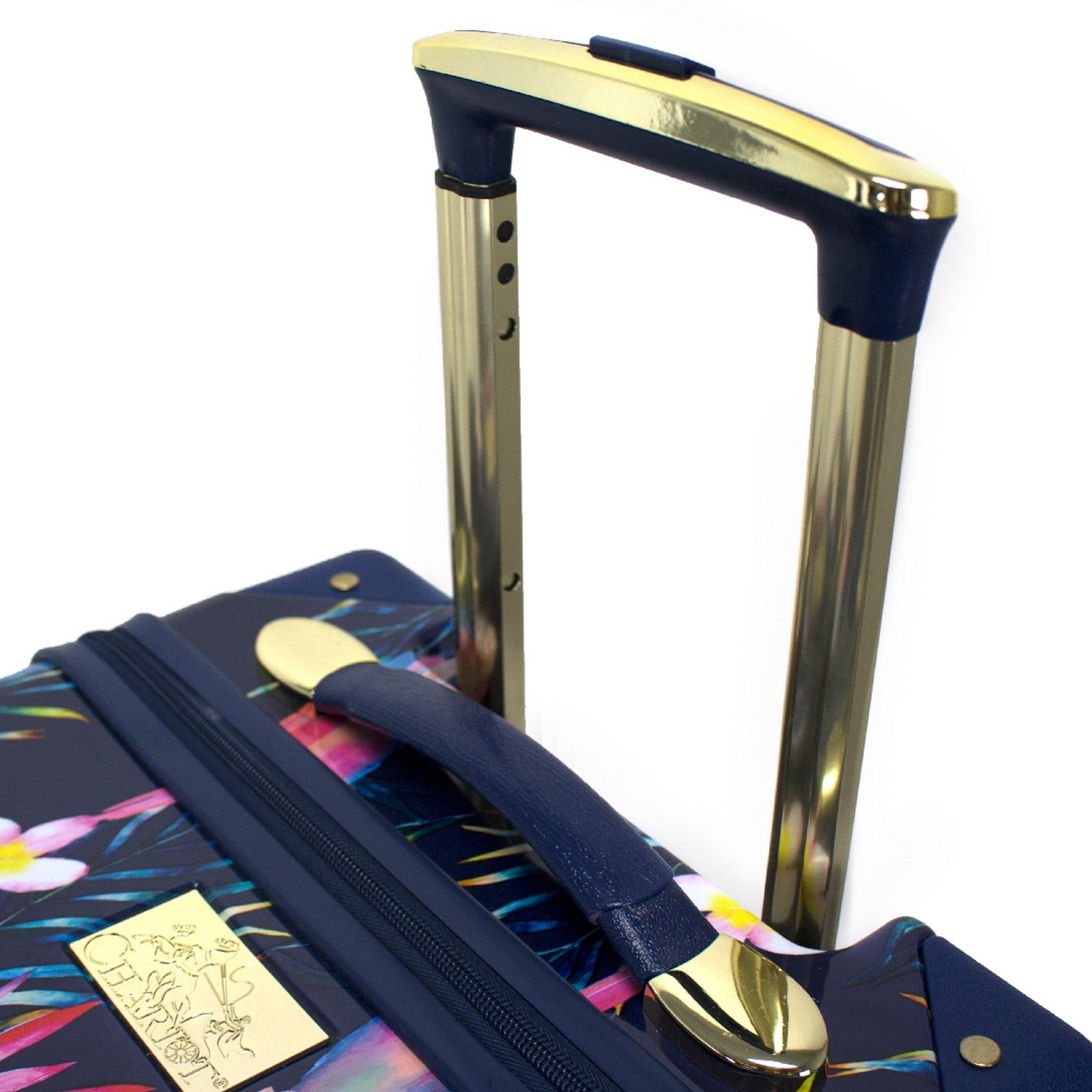 Chariot Gatsby 2-Piece Hardside Carry-On Spinner Luggage Set - Parrot