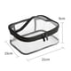 thumbnail image 4 of Bolsa de maquillaje transparente con cremallera y asa, bolsa de viaje portátil transparente para artículos de tocador para mujeres y hombres, Aveniee impermeable PVC estuche organizador de cosméticos, 4 of 6