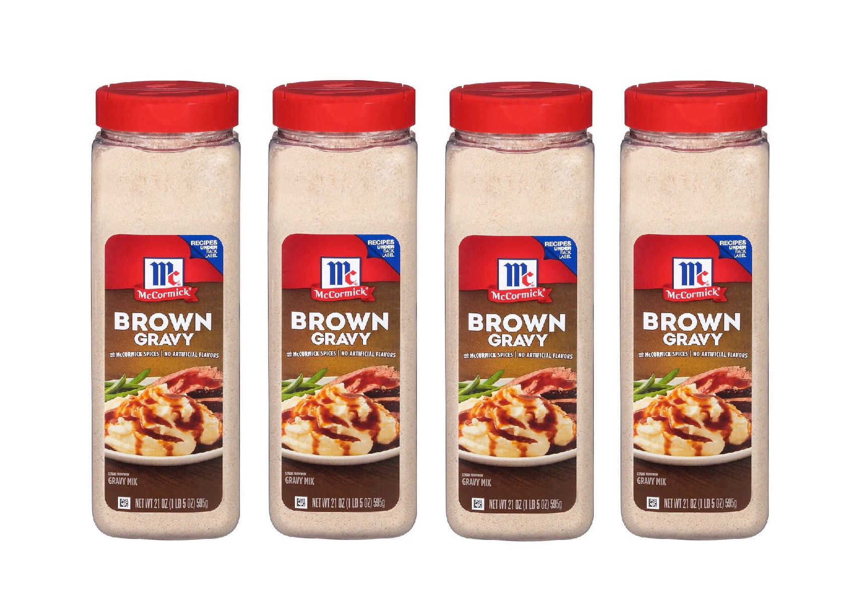 McCormick Brown Gravy Mix, 21 oz 4PK