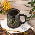 thumbnail image 3 of New Adult Gifts, The Fact That I''M Legally An Adult Is Hilarious, Funny 18Th Birthday Gifts Mug Coffee Cup Novelty Cup Funny Coffee Mug Gift Black 11Oz, 3 of 5