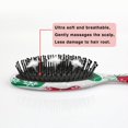 thumbnail image 5 of Christmas Stocking Pattern Hair Brush,Girls Detangling Hair Brush,Glide Through Tangles with Ease for Wet & Dry Hair,8.8"X2.8", 5 of 7