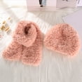 thumbnail image 3 of Simulation Fleece Fur Fleece Thick Wool Faux Fur Mink Fleece Hand-knitted Scarf Hat Garment Blanket, 3 of 7