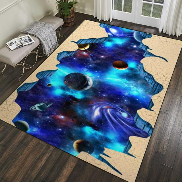 Bdday Bathroom Rugs The Living Room Carpet Is Geometrically Good for Household Use The Bedroom Is Covered with Floor Mats and The Bedside Carpet Is Used As A Floor Mat Soft Rug