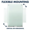 Quartet Infinity Glass DryErase Whiteboard, 96" x 48", Frosted Surface