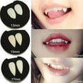 thumbnail image 2 of 1pair Halloween Cosplay Vampire Fangs Teeth Fancy Dress Costume Dentures Props Vampire Zombie Teeth, 2 of 4