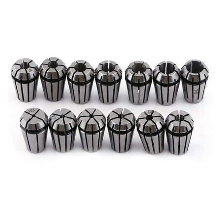 

13pcs ER11 1-7mm Spring Collet Set Collet Kit for CNC Engraving Machine & Grinding Tool