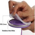 thumbnail image 2 of Adventure Gear: Collapsible Silicone Travel Mug, Ultra-Thin Foldable Design for Easy Packing, Stainless Steel Rim Ensures Durability and Comfort, 2 of 5