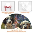 thumbnail image 4 of Sikiie Sunflower Field Spotted Dog 30-48 inches {designName} Print Christmas Tree Skirt Snowman Xmas Tree Skirt with Edge Christmas Decorations for Holiday Party48", 4 of 7