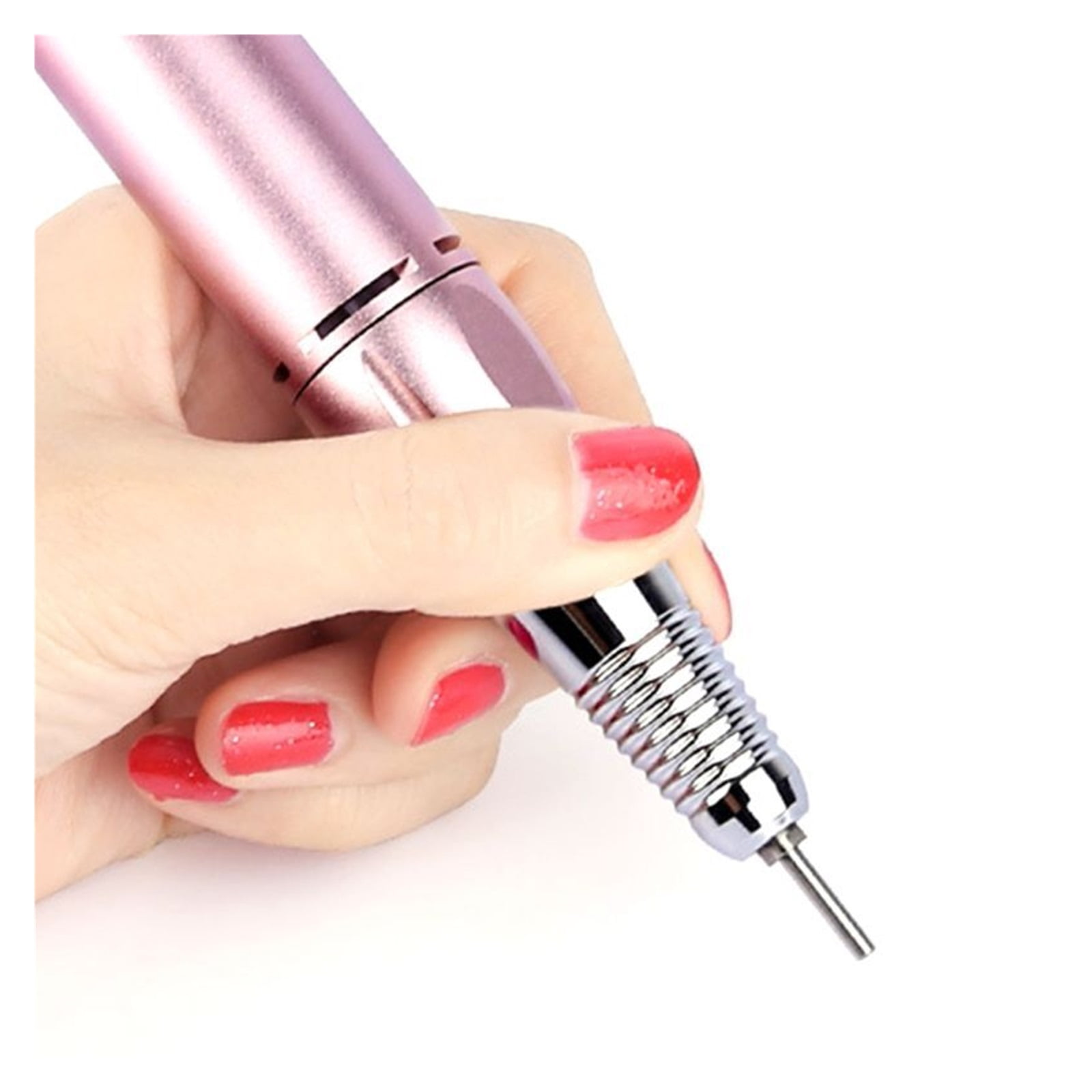 Rechargeable Nail Drill 30000RPM Portable Electric E File Malory Acrylic Nail Gel Polish Remover Machine With Drill Bits Set, Manicure Nail Tech Art Salon Home DIY ,Lightweight and Portable
