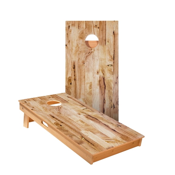 Skip's Garage | Light Wood Panels Cornhole Boards