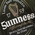 thumbnail image 3 of Traditional Craft Official Guinness Mens T-Shirt with Irish Harp Bottle Green 100% Recycled Material, 3 of 3