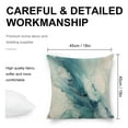 thumbnail image 2 of Blue Marble Textured Linen Throw Pillow Covers Decorative Pillow Cases 18x18 inch Cushion Case Couch Pillows Cover for Sofa Bedroom Living Room Car, 2 of 8