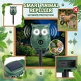 thumbnail image 4 of JINYI Ultrasonic Animal Repeller, Motion Activated and Blinking LED Light 2 in 1 Outdoor Repellent, 4 of 9