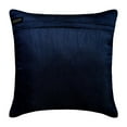 thumbnail image 3 of The HomeCentric Pillow Cover 24x24 Navy, Designer Navy Blue Shams, Willow Design Willow Pillow Shams, Pack of 2, 24x24 inch (60x60 cm) Pillow Shams, Square Silk Pillow Sham, - Navy Blue Willow, 3 of 5