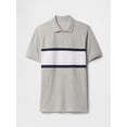 thumbnail image 4 of Camisa Polo Gap Stretch Pique Gris Jaspeado Talla L, 4 of 4
