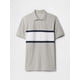 thumbnail image 4 of Camisa Polo GAP Stretch Pique Gris Jaspeado Talla S, 4 of 4