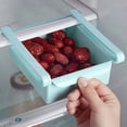 thumbnail image 3 of Walbest Fridge Drawer Organizer, High Quality ABS Refrigerator Storage Box, Food Fresh-keeping Classified Organizer Container Pull Out Basket, Small Size, 3 of 7