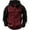 a-Red349, variant on VNKIDY Men's Hoodies Fall Winter Street Style Color Block Sweatshirts With Multiple Pockets Long Sleeve Zipper Loose Fit Outerwear For Daily Wear Soft Tops